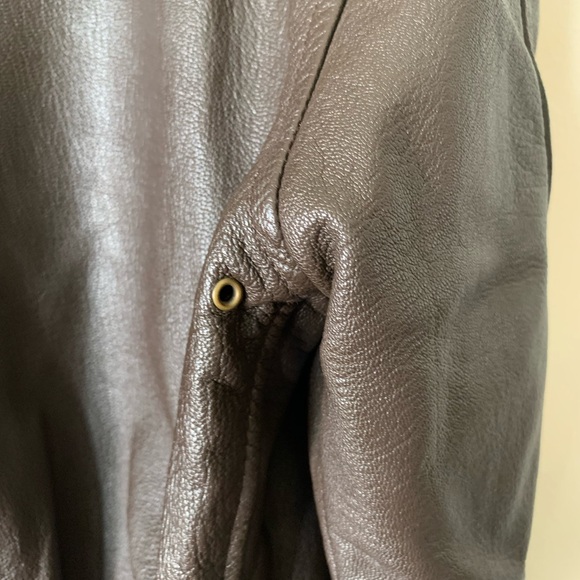 Cooper // VTG A2 Genuine Leather Bomber Jacket - Picture 7 of 15